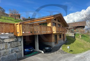 Chalet sur plan sur les hauts de Monthey