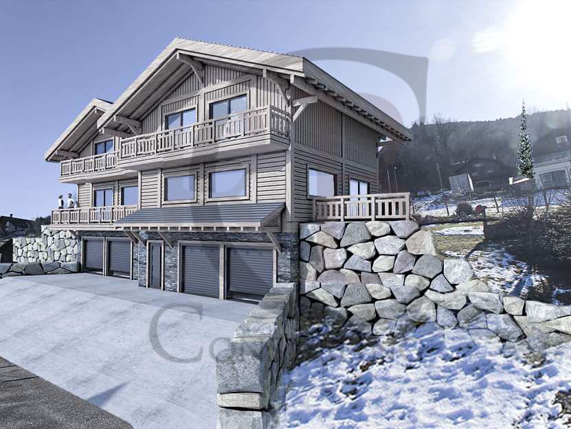 CHALET AVEC PERMIS AUTORISE AU CALME