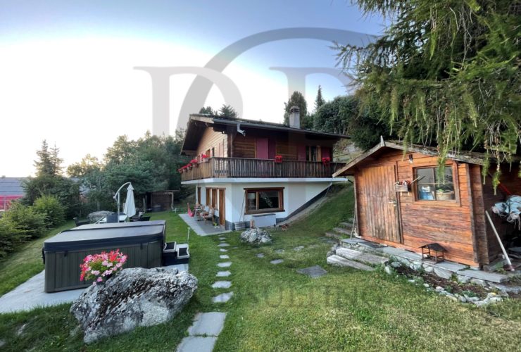 CHARMANT CHALET A VEYSONNAZ EN VENTE EN RESIDENCE SECONDAIRE